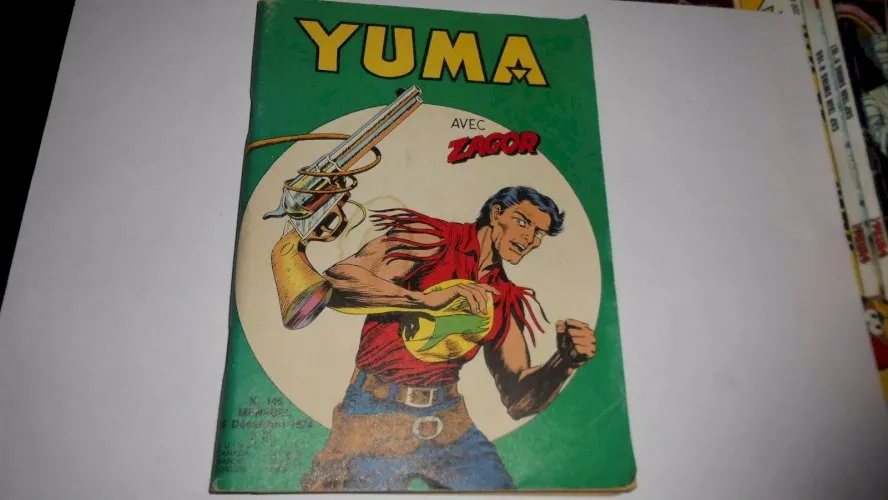 YUMA N°146 avec ZAGOR et le petit ranger LUG